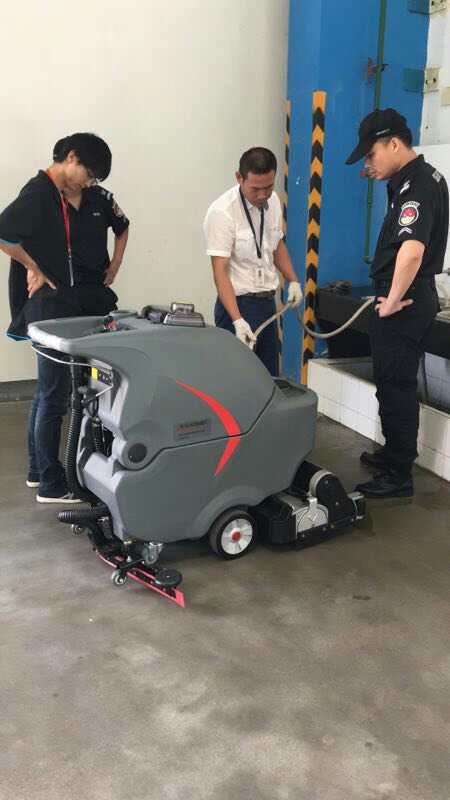 手推式工廠洗地機(jī)的洗地效果如何？